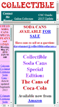 Mobile Screenshot of collectiblesodacans.com